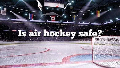 Is air hockey safe?