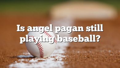 Is angel pagan still playing baseball?