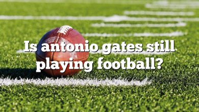 Is antonio gates still playing football?