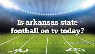 Is arkansas state football on tv today?