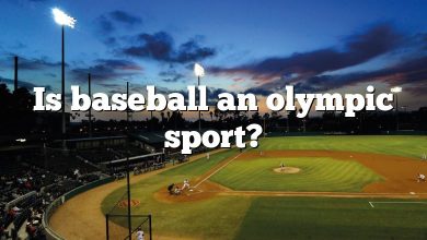 Is baseball an olympic sport?