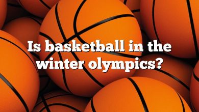 Is basketball in the winter olympics?