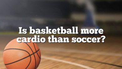 Is basketball more cardio than soccer?