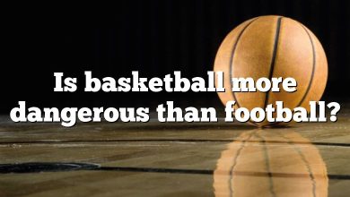Is basketball more dangerous than football?