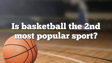 Is basketball the 2nd most popular sport?