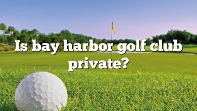 Is bay harbor golf club private?