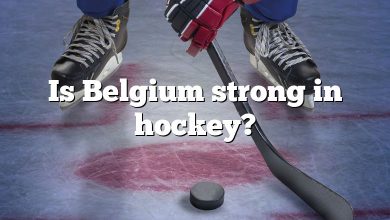 Is Belgium strong in hockey?