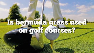 Is bermuda grass used on golf courses?