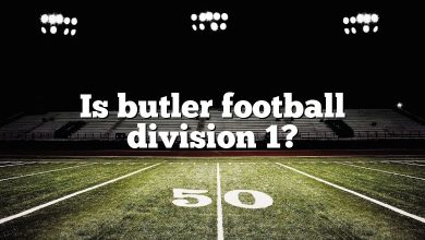 Is butler football division 1?