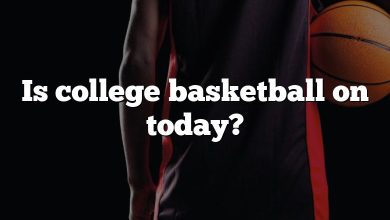 Is college basketball on today?