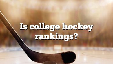 Is college hockey rankings?