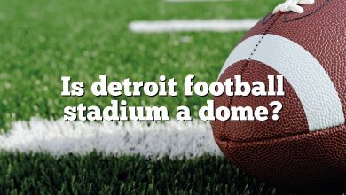 Is detroit football stadium a dome?