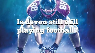 Is devon still still playing football?