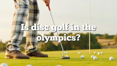 Is disc golf in the olympics?