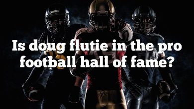 Is doug flutie in the pro football hall of fame?