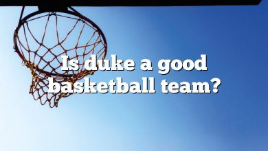 Is duke a good basketball team?