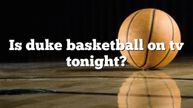 Is duke basketball on tv tonight?