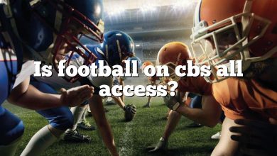 Is football on cbs all access?