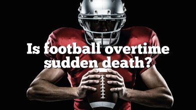 Is football overtime sudden death?