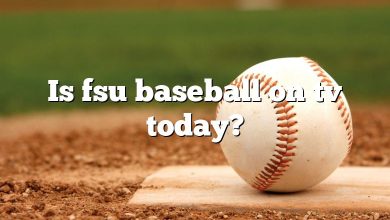 Is fsu baseball on tv today?