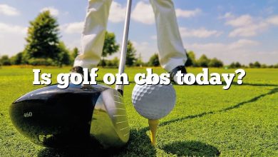 Is golf on cbs today?