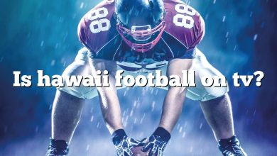 Is hawaii football on tv?