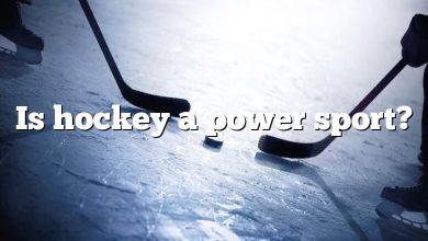 Is hockey a power sport?