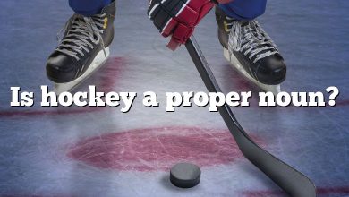 Is hockey a proper noun?