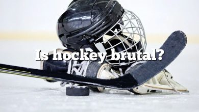 Is hockey brutal?