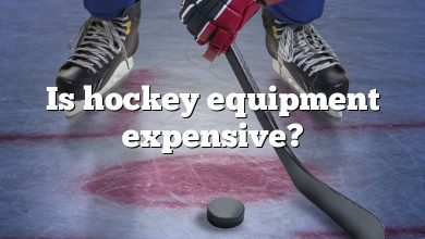 Is hockey equipment expensive?