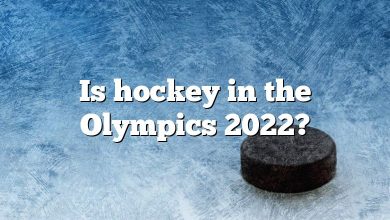 Is hockey in the Olympics 2022?