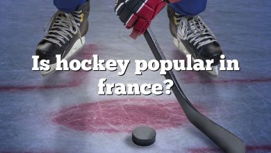 Is hockey popular in france?