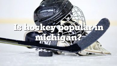 Is hockey popular in michigan?