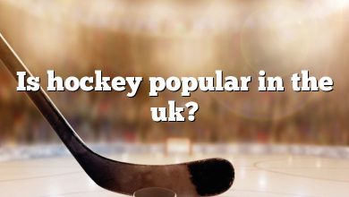 Is hockey popular in the uk?