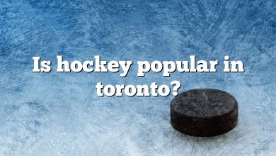 Is hockey popular in toronto?