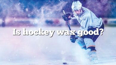 Is hockey wax good?