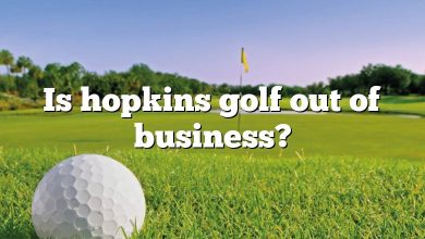 Is hopkins golf out of business?