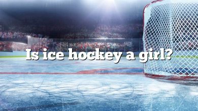 Is ice hockey a girl?