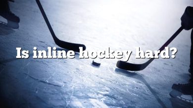 Is inline hockey hard?