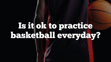 Is it ok to practice basketball everyday?