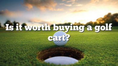 Is it worth buying a golf cart?