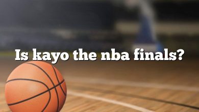 Is kayo the nba finals?