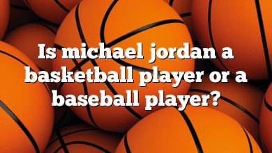 Is michael jordan a basketball player or a baseball player?