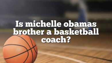 Is michelle obamas brother a basketball coach?