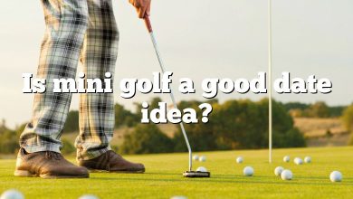 Is mini golf a good date idea?