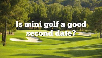 Is mini golf a good second date?