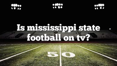 Is mississippi state football on tv?