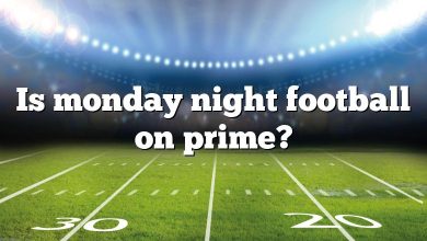 Is monday night football on prime?