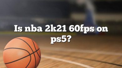 Is nba 2k21 60fps on ps5?