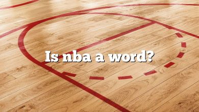 Is nba a word?
